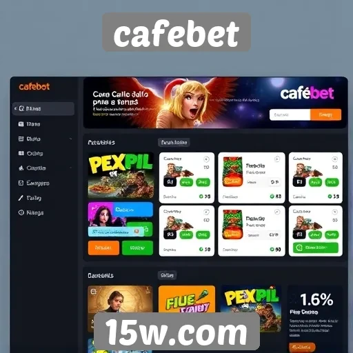 Análise da interface do usuário no site cafebet